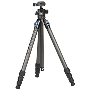 חצובת סיבי פחמן עם ראש כדורי - Sirui ST124 4-Section Carbon Fiber Tripod & ST-10X Ball Head Kit