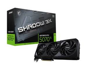 כרטיס מסך | MSI RTX 5070 Ti 16G SHADOW 3X OC