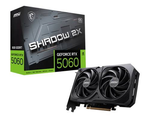 כרטיס מסך MSI GeForce RTX 5060 8G SHADOW 2X OC