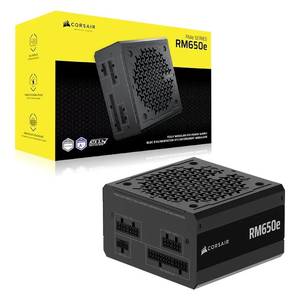 Corsair RMe Series RM650e | 650W – ספק כוח מודולרי ושקט לחלוטי