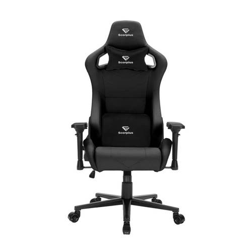 מושב גיימינג DELUXEPRO מבית SCORPIUSD בצבע שחור