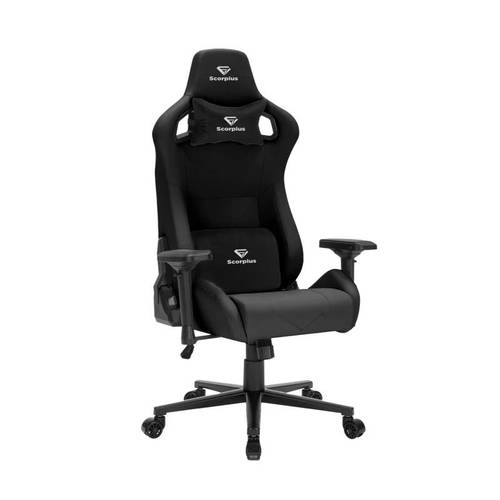 מושב גיימינג DELUXEPRO מבית SCORPIUSD בצבע שחור