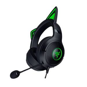 אוזניות חוט’ | – RAZER KRAKEN KITTY V2 שחור
