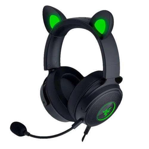 אוזניות – RAZER KRAKEN KITTY V2 PRO בצבע שחור