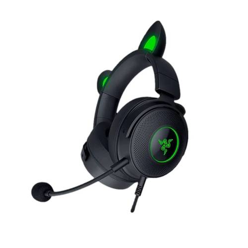 אוזניות – RAZER KRAKEN KITTY V2 PRO בצבע שחור