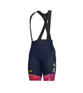 ביב רכיבה PR.S ELITE BIBSHORT כחול-צבעוני ארגונומי טכני ומנדף