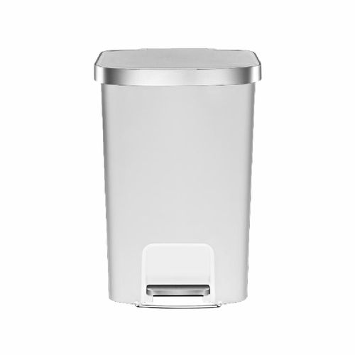 פח אשפה למטבח דוושה מלבני 50 ליטר פח רגלית מנגנון סגירה שקט EKO EKO6255 50L NEW HANA אקו