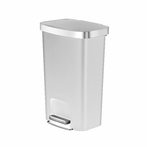 פח אשפה למטבח דוושה מלבני 50 ליטר פח רגלית מנגנון סגירה שקט EKO EKO6255 50L NEW HANA אקו