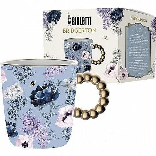 כוס Bialetti Bridgerton עם אריזה עיצוב פרחוני bridgerton_square