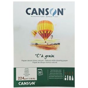 בלוק רישום 224 גרם 30 דף Canson "C" a Grain A3