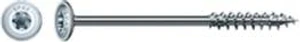 בורג 6X140 מ"מ אוניברסלי, תבריג חלקי, ראש דיסקה T-STAR PLUS בציפוי WIROX (100 יח