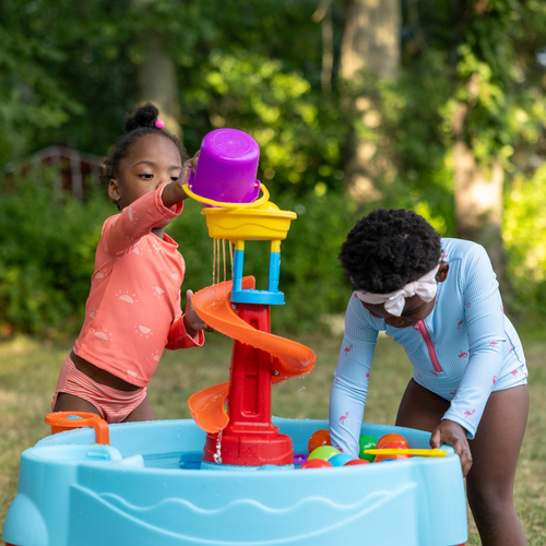שולחן פעילות מים ספירלה Ball Buddies Adventure Center עם 13 אביזרים דגם 4132