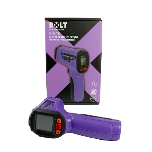 אקדח אינפרא מודד חום 550° BOLT ITG2