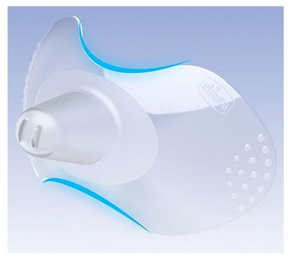 זוג מגיני פטמה מסיליקון מסדרת SkinToSkin + קופסת פלסטיק הגיינית - M/L