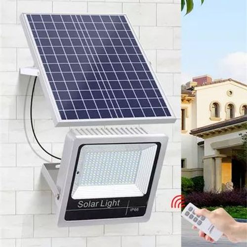 פרוז'קטור סולארי 40W לבן חם 4300K עם שלט אלחוטי