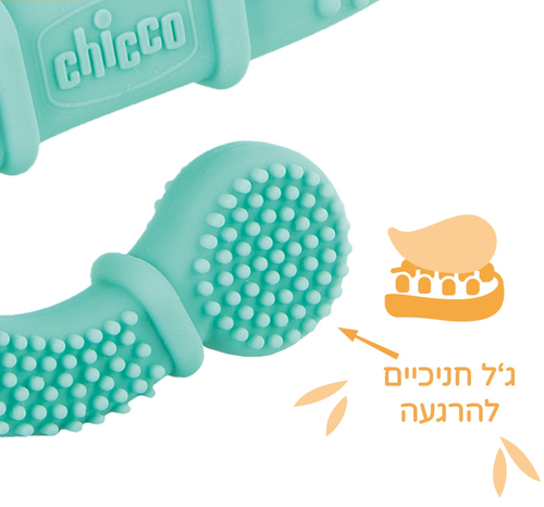 נשכן איגואנה רך מסיליקון עם טקסטורות - ורוד