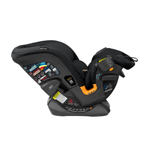 כיסא בטיחות משולב בוסטר וואן פיט מקס OneFit Max ClearTex עם מרכב רגלים מוגדל שחור אנרג'י - Energy