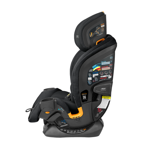 כיסא בטיחות משולב בוסטר וואן פיט מקס OneFit Max ClearTex עם מרכב רגלים מוגדל שחור אנרג'י - Energy