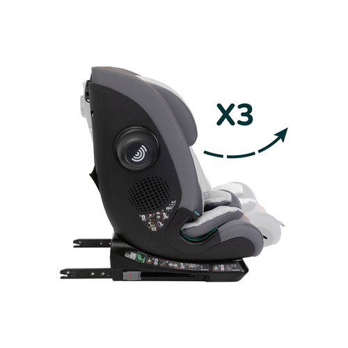כסא בטיחות ובוסטר סיט & גו Seat&Go בטיחות ונוחות לאורך שנים - שחור Posh Black