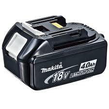 מארז 3 סוללות 18V 4Ah דגם BL1840 ומטען מהיר DC18RC מבית Makita