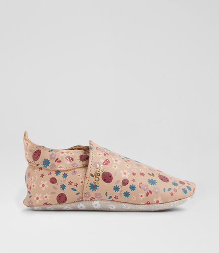 Bobux Soft Sole - ENCHANTMEMT BEIGE FLORA