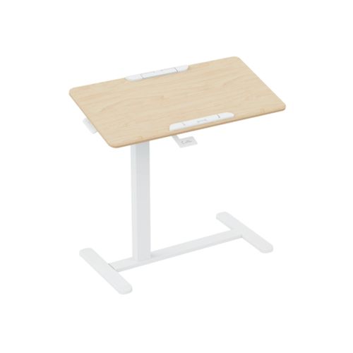 שולחן צד מתכוונן עם גלגלים נסתרים Lumi Brateck FMT02-06 לומי שולחן סטנד אישי למחשב נייד עד 10 קילו הטיה 90 מעלות 