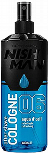 אפטר שייב נישמןAqua D'asil No.06-(400ML) NISHMAN