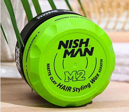 חימר קרטין נישמן -Keratin Clay Wax 150ML| M2 NISHMAN
