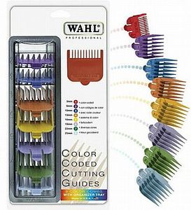 סט מסרקי וואל צבעוניים WAHL GUARDS