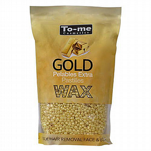 גרירי שעווה גולד 800 גרם WAX TO-ME Gold pelables extra pastilles