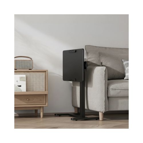 שולחן צד מתכוונן עם גלגלים נסתרים Lumi Brateck FMT02-06 לומי שולחן סטנד אישי למחשב נייד עד 10 קילו הטיה 90 מעלות 