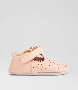 Bobux Soft Sole -LACEY  PEACH PARFAIT