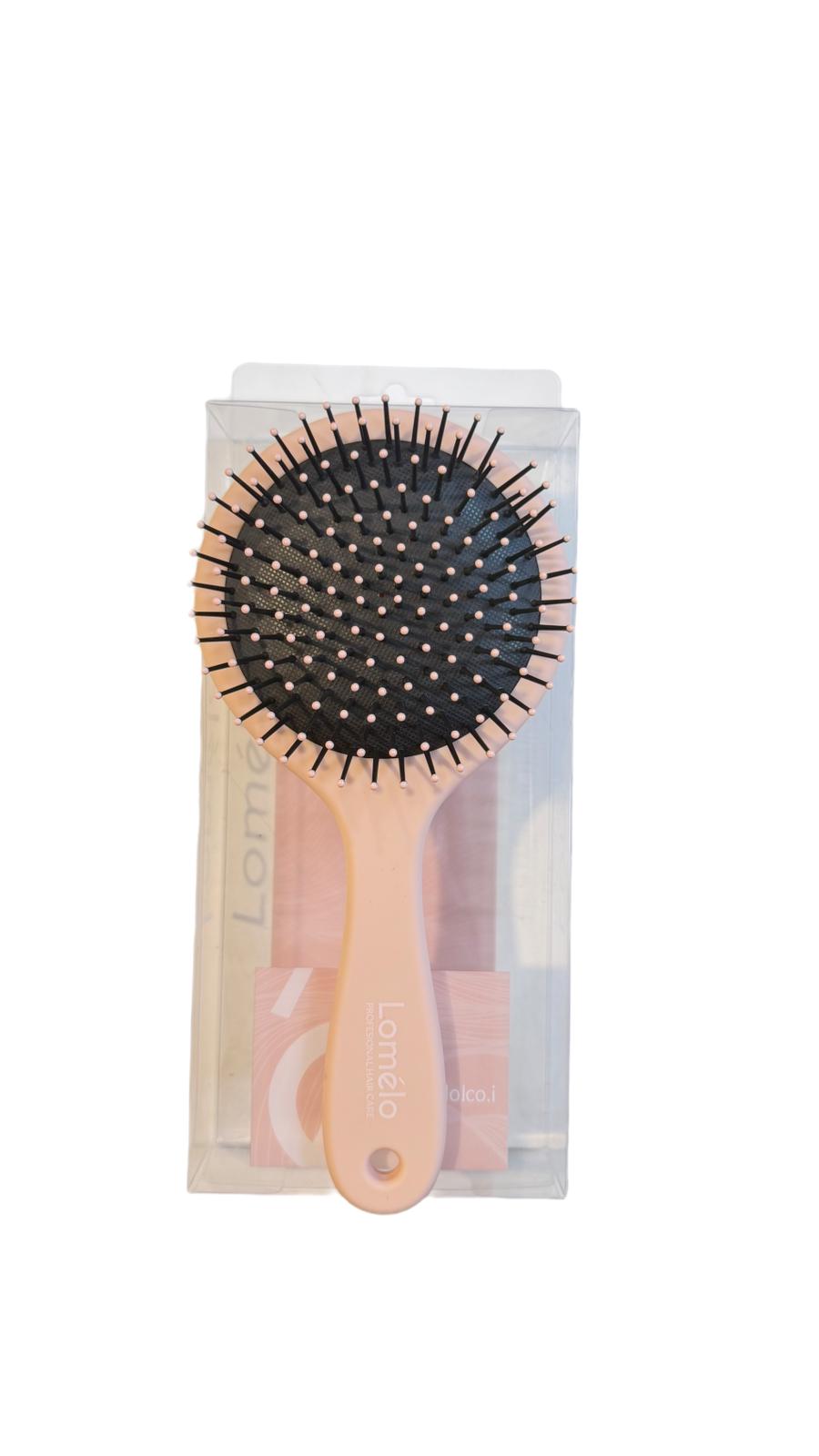 מברשת שיער ורודה אנטי-סטטית להתרת קשרים - לומלו