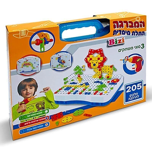 משחק הרכבה ובניה: המברגה התלת מימדית 205 חלקים