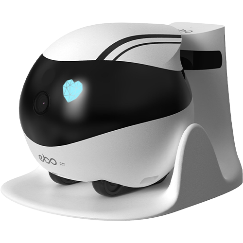 רובוט מצלמה עם תחנת עגינה Enabot EBO Air 2 FamilyBot - צבע לבן