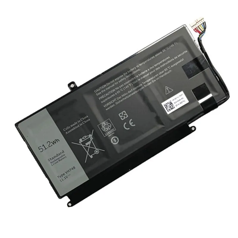 VH748 סוללה למחשב נייד VH748 Laptop Battery Dell Inspiron 14 5439 Vostro 5460 5470 5560 Series Ins14zD-3526 V5460D-1308 V5460D-2628 V5460R-2526 5470D-1528 5560D-2328 5560D-2528 5560R-1326 11.1V 51.2Wh