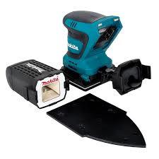 מלטשת רוטטת נטענת מתח 18V כולל סוללה 5.0 אמפר MAKITA DBO480 מקיטה
