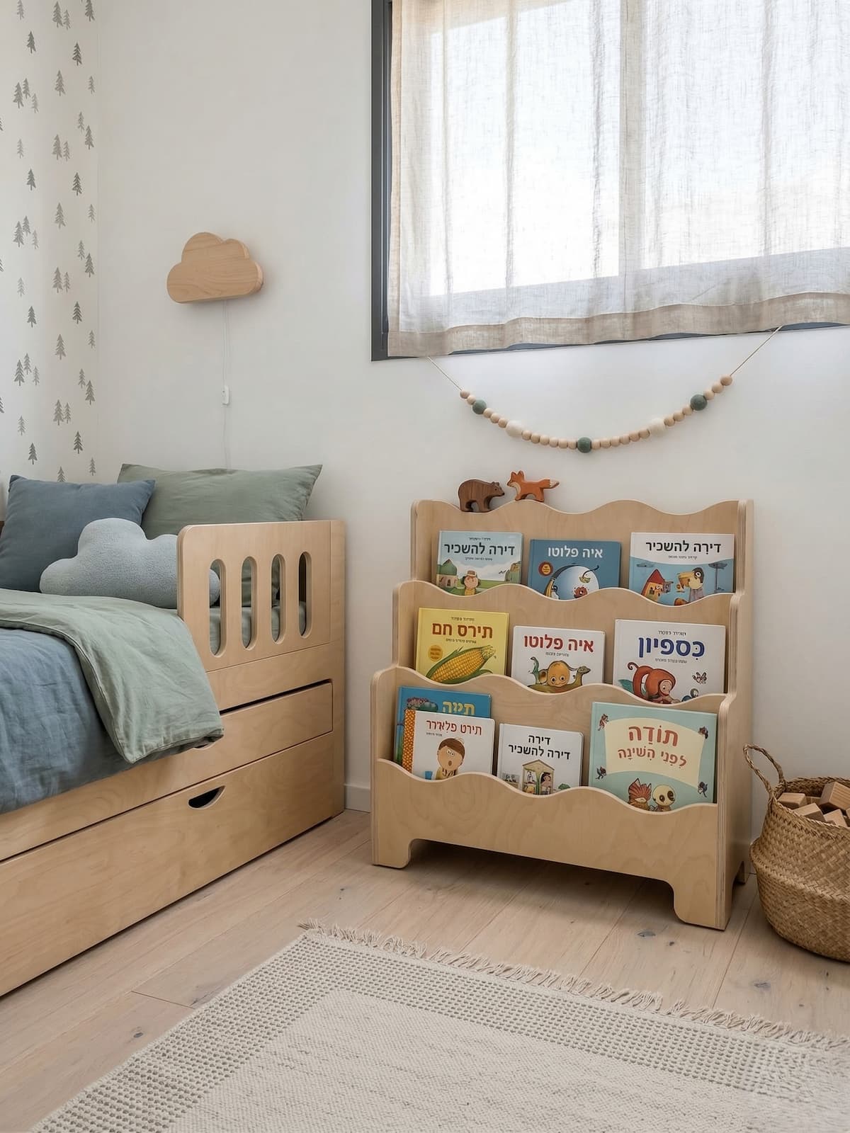 שידת ספרים דגם הולי