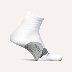 גרבי ריצה Light Cushion Quarter White