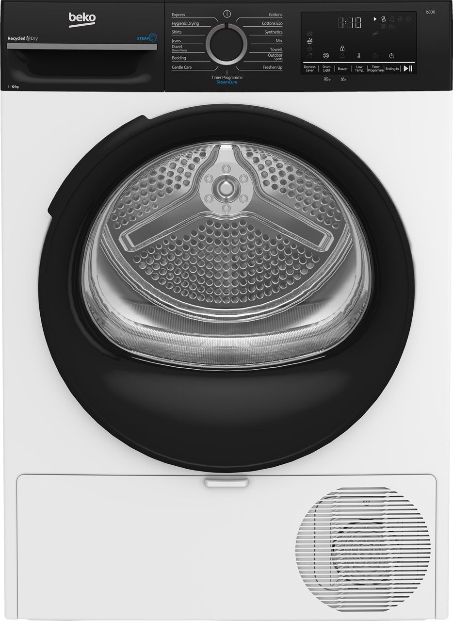 מייבש כביסה 10 ק"ג Heat Pump דגם BM3T41025W בקו BEKO