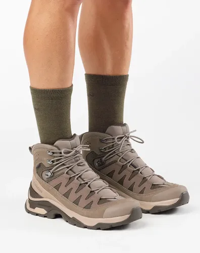 נעלי הרים Quest Echo Gtx Walnut/Dsrtan Iron מבית סלומון - SALOMON 