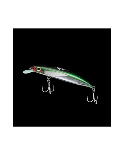 דמוי דייג Malosi Staple Hero 180F משקל 75 גרם בצבע Emerald ירוק שקוף, דמוי צף מסיבי לז'ירז'ור כבד וטורפי ענק.