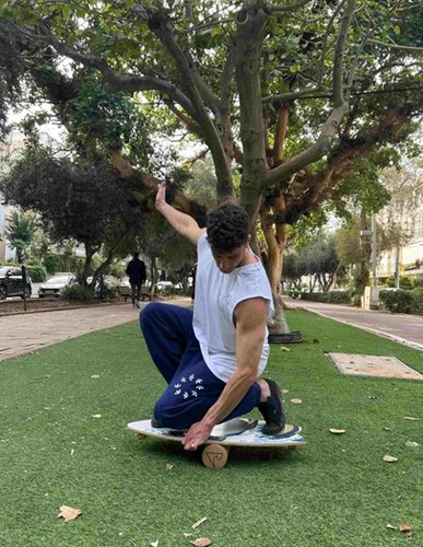 בלאנס בורד KYDO FlowBoard White Lotus 