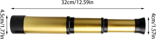 טלסקופ HD לילדים 3 שלבים 12X30 (כסוף או מוזהב)