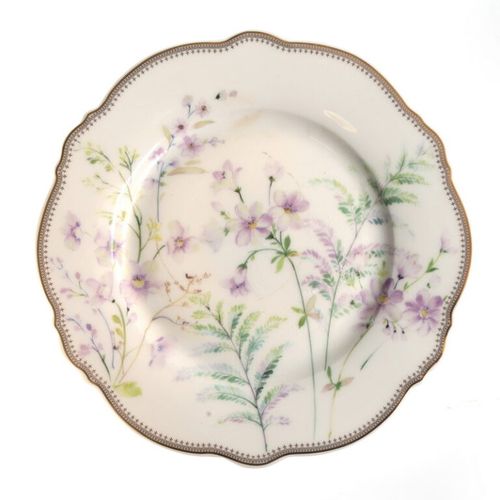 סט 6 צלחות עוגה Lily לילך New Bone China