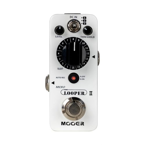  	 	אפקט לופר קטן ועוצמתי מבית mooer דגם MICRO LOOPER II MLP3			