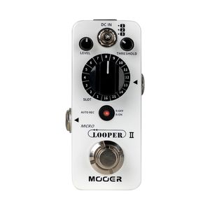  	 	אפקט לופר קטן ועוצמתי מבית mooer דגם MICRO LOOPER II MLP3			
