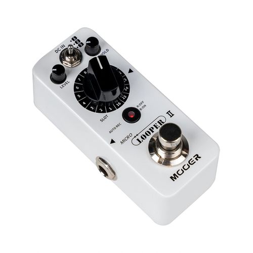  	 	אפקט לופר קטן ועוצמתי מבית mooer דגם MICRO LOOPER II MLP3			
