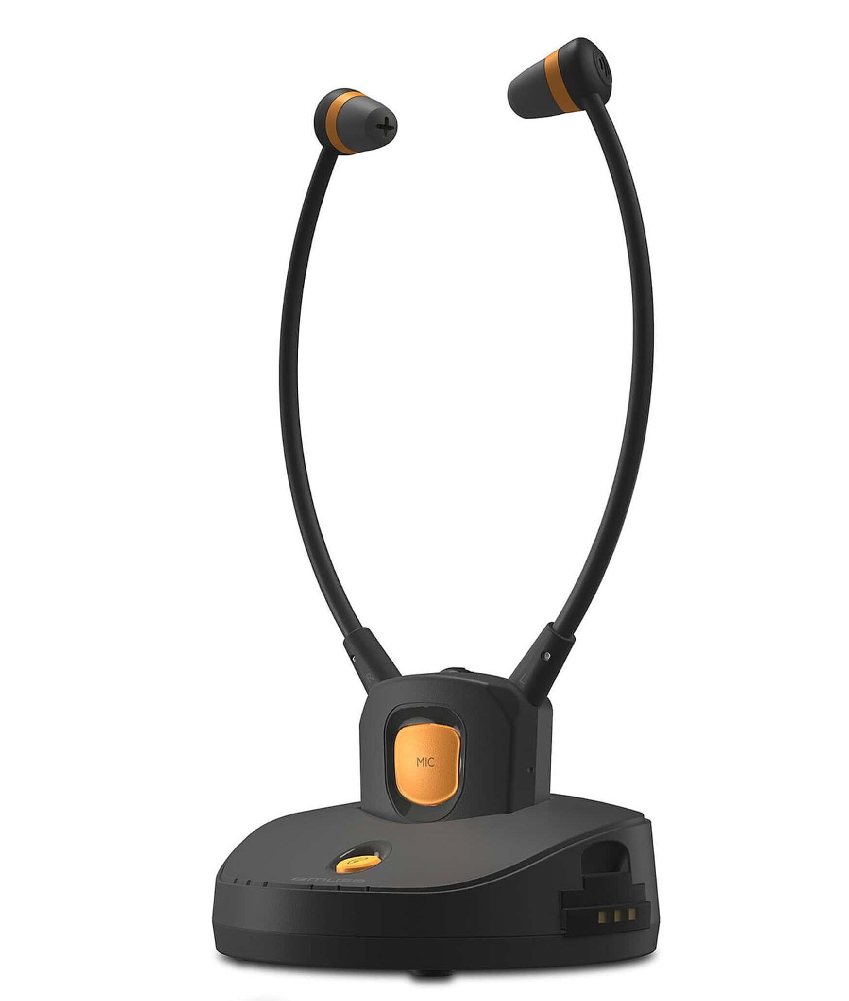 אוזניות לטלוויזיה ומגבר אישי  Mcc100