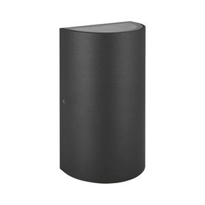  צמוד קיר אפור UP&DOWN LEDVANCE 12W IP54 אור חם 